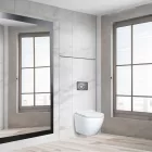 Roya Delos WH 81GRE fali WC szett, falba építhető wc tartállyal, nyomólappal, wc ülőkével