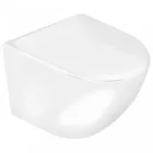 Roya Delos WH 82CHR fali WC szett, falba építhető wc tartállyal, nyomólappal, wc ülőkével