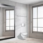 Roya Doris 82CHR fali WC szett, falba építhető wc tartállyal, nyomólappal, wc ülőkével