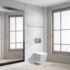 Roya Tinos 81GRE fali WC szett, falba építhető wc tartállyal, nyomólappal, wc ülőkével