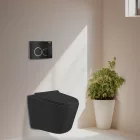 Roya Ride 082B fali WC szett, falba építhető wc tartállyal, nyomólappal, wc ülőkével