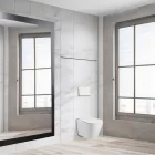 Roya Ride 21W fali WC szett, falba építhető wc tartállyal, nyomólappal, wc ülőkével
