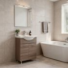 Ruben Prime 65 komplett fürdőszoba bútor Rauna szil