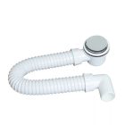 Texo exclusive zuhanytálca szifon Ø 60 mm rozsdamentes takaróval - 5/4" X 0,4 M X Ø 40 mm