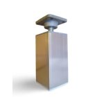 Viva SZQUARE 75 lábon álló fürdőszobabútor Sanovit ZENON 6075 porcelán mosdóval 75 x 49,8 cm