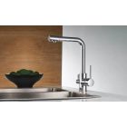 Zegor króm álló egykaros kerámiabetétes kombinált mosogató csaptelep SAF18-A092