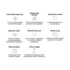 Spirit Bamboo 90x90 cm íves tolóajtós zuhanykabin 5 mm biztonsági üveggel tálca nélkül, króm kerettel, 180 cm magas