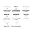 Spirit Clear Black 80x80 cm íves tolóajtós zuhanykabin 5 mm biztonsági üveggel tálca nélkül, fekete kerettel, 180 cm magas