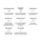 Spirit Clear 80x80 cm íves tolóajtós zuhanykabin 5 mm biztonsági üveggel zuhanytálcával, króm kerettel, 180 cm magas