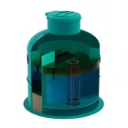 szénhidrogén leválasztó GRP OilBase OB1-6(30)LS D1400 H1865 TN600 &Oslash;250 (SHOB1-6/30LS)