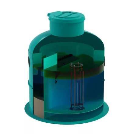 szénhidrogén leválasztó GRP OilBase OB1-6(30)LS D1400 H1865 TN600 &Oslash;250 (SHOB1-6/30LS)