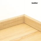 Vinyl SPC padlószegély Snow white 2400x100x12 mm