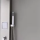 Merino króm hidromasszázs zuhanypanel