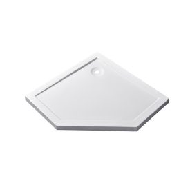   Modena Slim ötszögletű alacsony akril zuhanytálca 90x90 cm