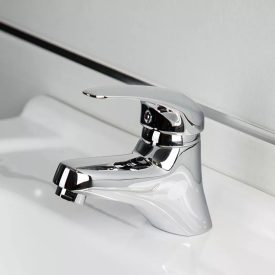   Diplon króm álló egykaros kerámiabetétes mosdó csaptelep ST0312