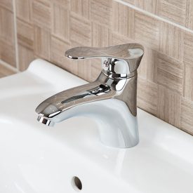   Diplon króm álló egykaros kerámiabetétes mosdó csaptelep ST0322