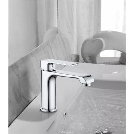   Diplon króm álló egykaros kerámiabetétes mosdó csaptelep ST2012