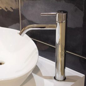   Diplon króm álló egykaros kerámiabetétes magasított mosdó csaptelep ST2512-1