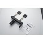 Diplon fekete fali egykaros kerámiabetétes kádtöltő csaptelep ST2531BL