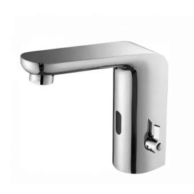   Diplon ST4203 Infra szenzoros érintés nélküli króm álló mosdó csaptelep hideg-meleg vizes 