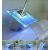 Diplon króm álló egykaros LED világítással szerelt színváltós üveg mosdó csaptelep ST9902