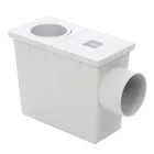 PP aknakészlet vízszintes lefolyócsőhöz szürke D.lfc 80/100 D.out 100 A15 (STPTIM100A)