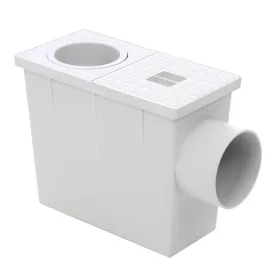   PP aknakészlet vízszintes lefolyócsőhöz szürke D.lfc 80/100 D.out 100 A15 (STPTIM100A)