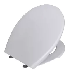   Száva fehér duroplast wc ülőke Rozsdamentes fém zsanérral