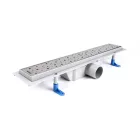 Styron Beltéri zuhanyfolyóka 50 cm Drops ráccsal