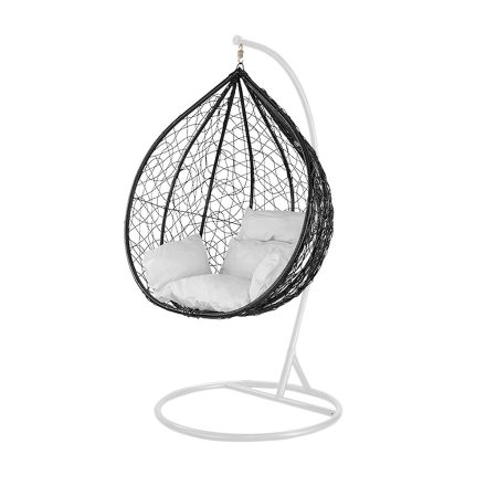 Havanna függőfotel fekete-fehér
