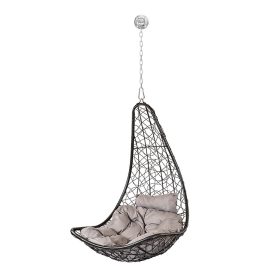 Natal Easy kerti függőfotel fekete rögzítő készlettel