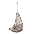 Natal Easy kerti függőfotel barna rögzítő készlettel