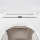 Tina perem nélküli fehér mély öblítésű fali rimless WC soft close ülőkével
