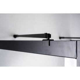   Stuxi zuhanykabin extra stabilizátor fekete (Nizza Black és Torino Black zuhanykabinokhoz)