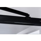 Stuxi zuhanykabin extra stabilizátor fekete (Nizza Black és Torino Black zuhanykabinokhoz)