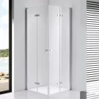 Stuxi Verona Duo 90x90 cm szögletes két csuklóajtós zuhanykabin, 6 mm vízlepergető üveggel, króm