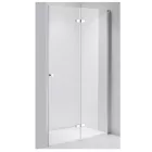 Stuxi Verona 110 cm széles csukló zuhanyajtó, 6 mm vízlepergető üveggel, króm profillal