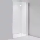 Stuxi Verona 70/80/90/100/110/120 cm széles csukló zuhanyajtó, 6 mm vízlepergető üveggel, króm profillal