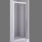 Stuxi Torino 110 cm széles nyílóajtós zuhanyajtó 6 mm vastag vízlepergető biztonsági üveggel, króm elemekkel, 200 cm magas