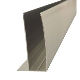   Stuxi króm toldóprofil +30 mm, 200 cm magas, vágható (Nizza, Torino és verona zuhanykabinokhoz)