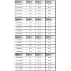 Stuxi Nizza Black 130x70 aszimmetrikus szögletes tolóajtós zuhanykabin 6 mm vízlepergető biztonsági üveggel, fekete elemekkel, 200 cm magas