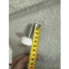 Stuxi Genova 80x80 cm szögletes két tolóajtós fehér hátfalas zuhanykabin 5 mm üveggel zuhanytálcával és csapteleppel