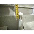 Stuxi Genova 90x90 cm szögletes két tolóajtós fehér hátfalas zuhanykabin 5 mm üveggel zuhanytálcával és csapteleppel