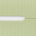 Trent Fürdőszobabútor 60 cm kerámia mosdóval (2 fiókos) tükörrel 60x80 cm fehér-világoszöld