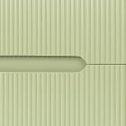 Trent Fürdőszobabútor 60 cm kerámia mosdóval (2 fiókos) tükörrel 60x80 cm világoszöld