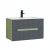 Trent 80 alsó fürdőszobabútor kerámia mosdóval (2 fiókos) világoszöld-antracit szürke