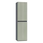 Trent függesztett oldal szekrény antracit szürke-zöld