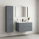 Trent függesztett oldal szekrény antracit szürke