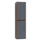 Trent függesztett oldal szekrény sunset tölgy-antracit szürke