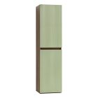 Trent függesztett oldal szekrény sunset tölgy-világoszöld